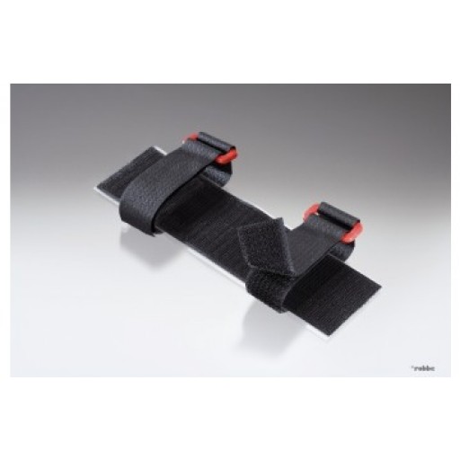 Bande Velcro noire avec Boucle  50 x 200 (2pcs) - 50590032