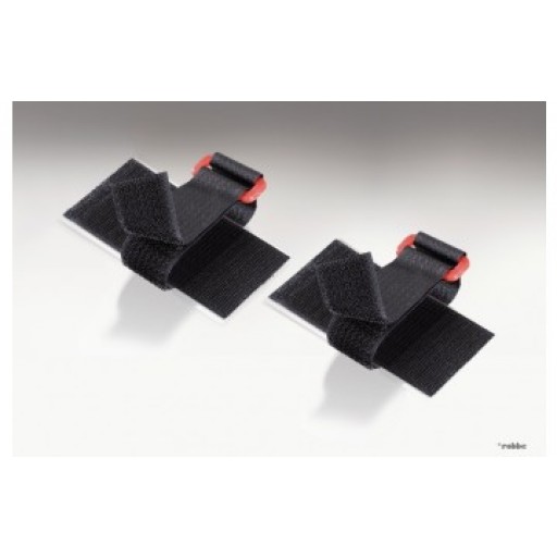 Bande Velcro noire avec Boucle  50 x 100 (2pcs) - 50590033